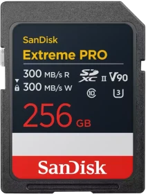 SanDisk Extreme PRO R300/W300 256GB, UHS-II U3, Class 10