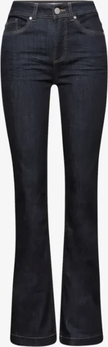 Street One Rinsed Bootcut Jeans rinsed dark blue (Damen)