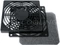 Cooltek Kunststoff-Lüftergitter mit Filter 80mm schwarz Vorschaubild