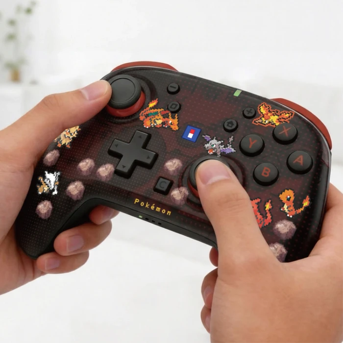 Hori Horipad Turbo Wireless Controller pokèmon pixel red (Switch 2/Switch)