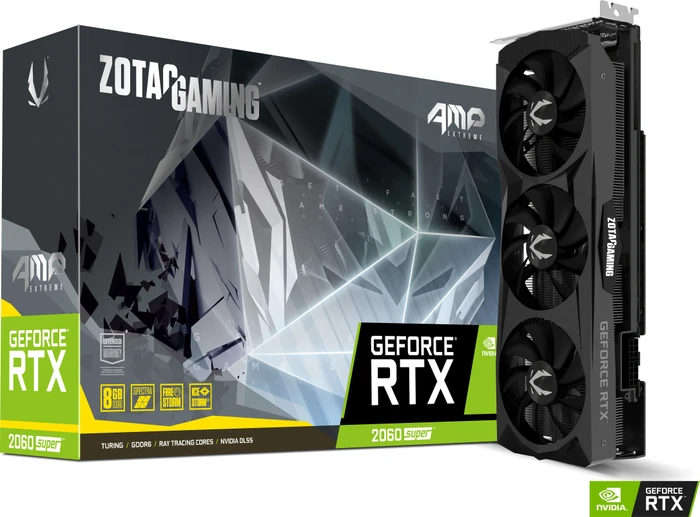 Zotac Gaming GeForce RTX 2060 SUPER AMP Extreme, 8GB GDDR6, HDMI, 3x DP