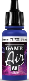 Vallejo Game Air rev.1 ultramarine blue, 17ml