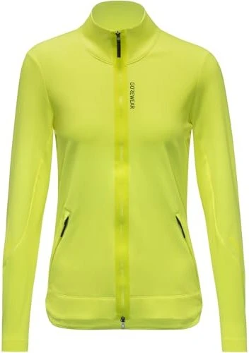 Gore Wear Concurve Thermo Hybrid Laufjacke neon yellow (Damen)