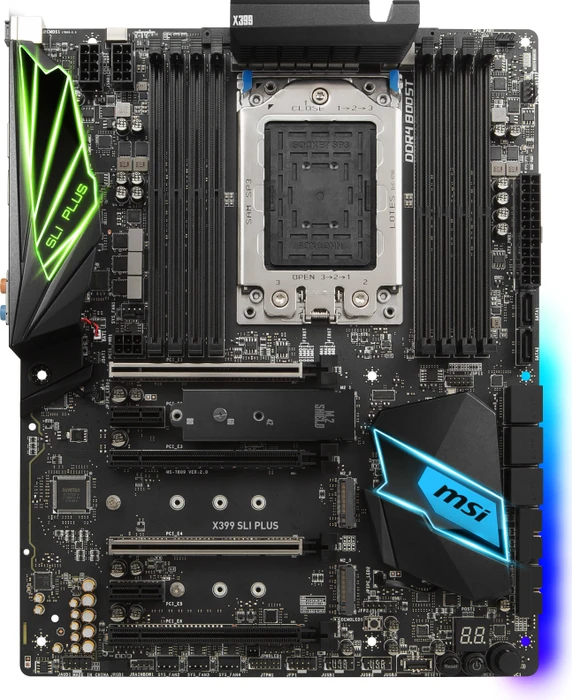 MSI X399 SLI Plus (AMD TR4)