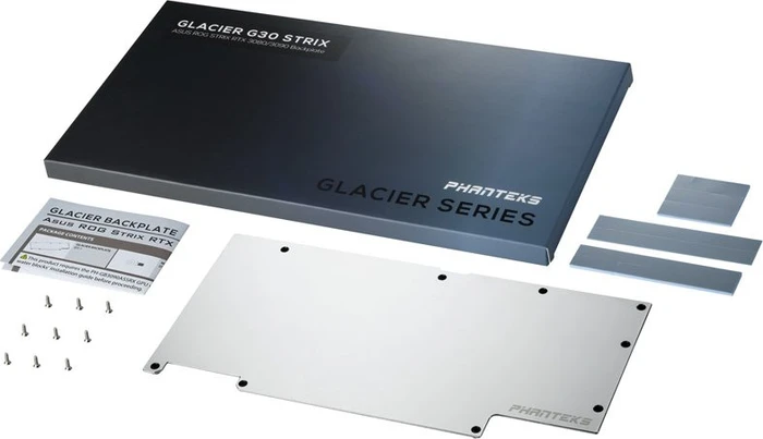 Phanteks Glacier G30 Strix Backplate chrome