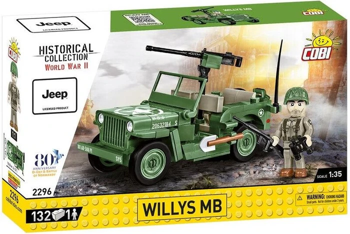 Cobi Historical Collection WW2 Willys MB