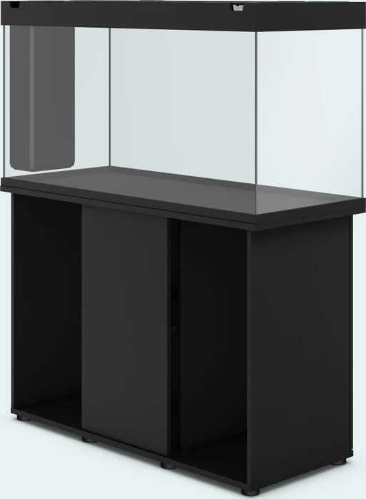 Juwel Rio 350 LED Aquarium-Set mit Unterschrank, schwarz/schwarz, 350l