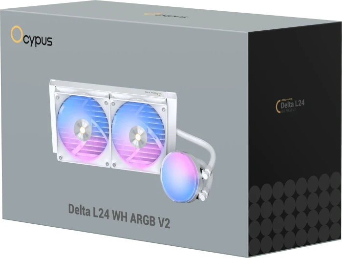 Ocypus Delta L24 WH ARGB V2, weiß
