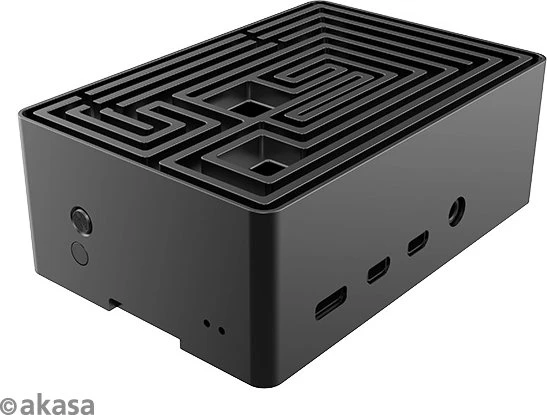 Akasa Maze für Raspberry Pi 4, schwarz