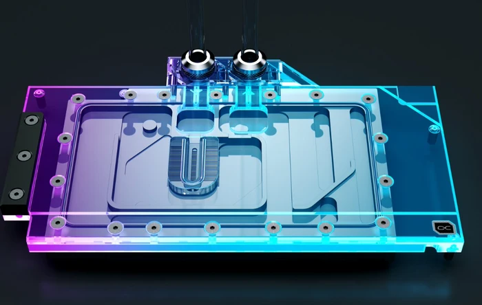 Alphacool Eisblock Aurora Acryl GPX-N RTX 3090 TI Strix/TUF mit Backplate