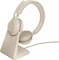 Jabra Evolve2 65 Stereo USB-C UC with Charging Stand beige Vorschaubild