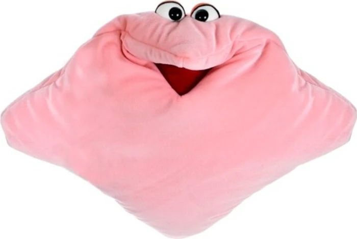 Living Puppets Wunschtraumkuschelmuschelkissen rosa