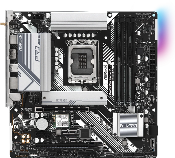 ASRock B760M Pro RS/D4 WiFi (Intel 1700)