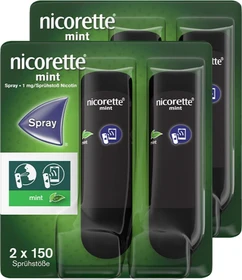 Kenvue Nicorette Fruit & Mint 1mg Spray, 4 Stück (2x 2 Stück)