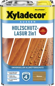 Xyladecor Holzschutz-Lasur walnuss, 4l