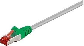 goobay Patchkabel, Cat6, U/UTP, RJ-45/RJ-45, 1m, grün