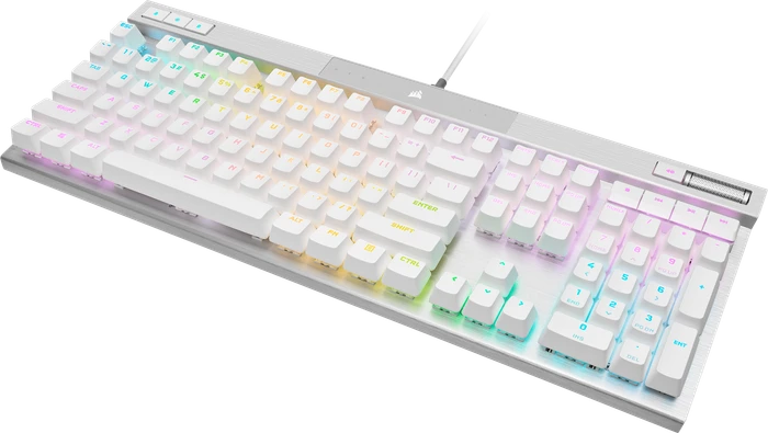 Corsair Gaming K70 RGB PRO, weiß, Corsair OPX, USB, DE