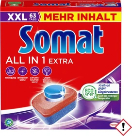 Somat All in 1 Geschirrspültabs, 58 Stück