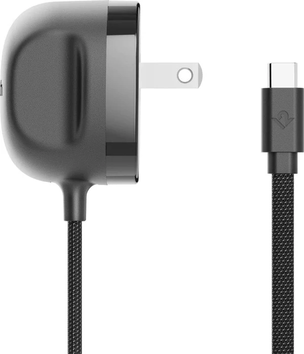 Twelve South PowerCord Charger 1,2m grau/schwarz