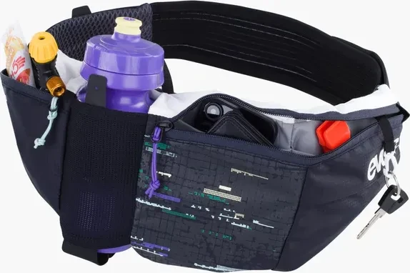 Evoc Hip Pouch Pro mit Trinkflasche multicolor