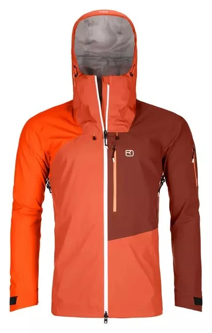 Ortovox 3L Ortler Funktionsjacke desert orange (Herren)