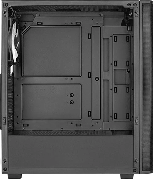 AeroCool Designer [V2] Black, schwarz, Glasfenster