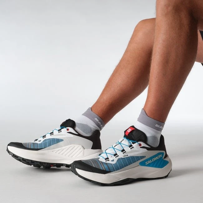 Salomon Genesis black/white/transcend blue (Herren)