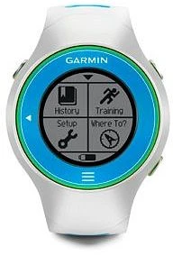 Garmin Forerunner 610 HR Special Edition weiß/blau/grün