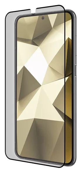 ISY Displayschutzglas 2.5D für Samsung Galaxy S23+ schwarz