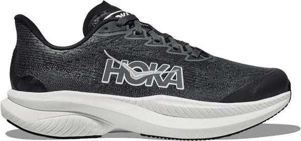 Hoka Mach 6 schwarz/weiß (Junior)