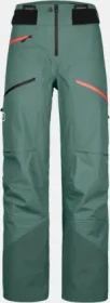 Ortovox 3L Deep Shell Hose lang arctic grey (Damen)