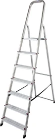 Krause Corda Alu Haushaltsleiter, 7 Stufen