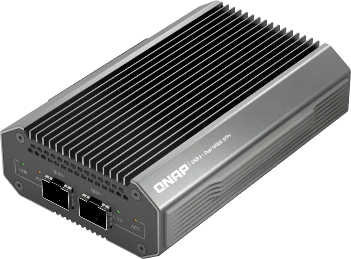 QNAP LAN-Adapter, 2x SFP+, USB4