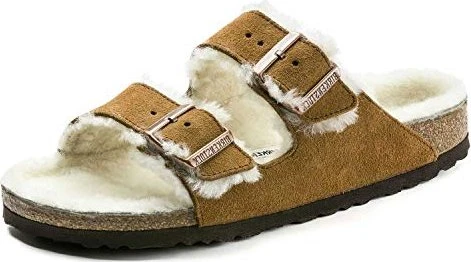 Birkenstock Arizona Veloursleder mink (Damen)