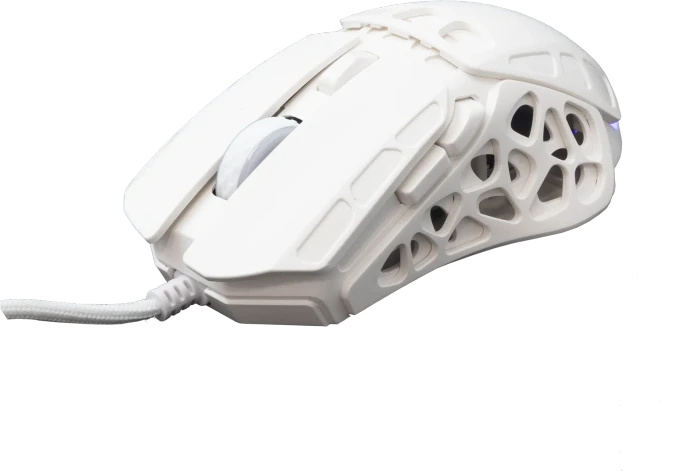White Shark Ector White Gaming Mouse, weiß, USB