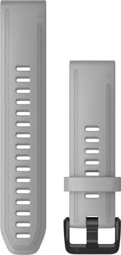 Garmin Ersatzarmband QuickFit 20 Silikon powder grey
