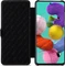 Stilgut Book Type Leather Case Clip für Samsung Galaxy A51 schwarz Vorschaubild