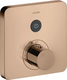 Hansgrohe ShowerSelect Thermostat Unterputz softsquare 1 Verbraucher polished red gold