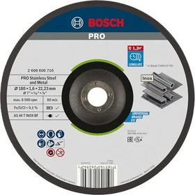 Bosch Professional AS46TBF Expert for Inox Trennscheibe, 180x1.6x22.23mm, 1 Stück