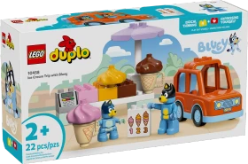 LEGO Bluey - Ausflug zur Eisdiele mit Bluey
