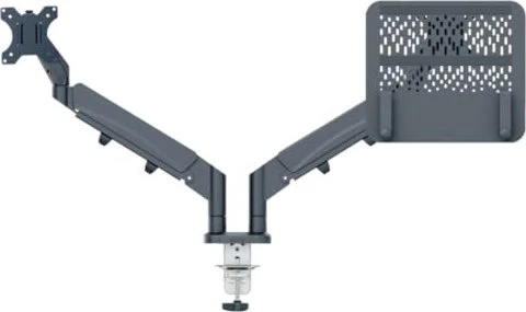 Leitz Ergo Dual Monitorarm mit Laptophalter