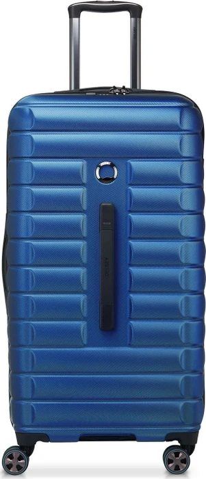 Delsey Shadow 5.0 4-Rollen Trolley XL 80cm blau