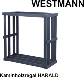 Westmann Harald Kaminholzregal 108x52x106cm anthrazit
