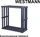 Westmann Harald Kaminholzregal 108x52x106cm anthrazit (WM4020)