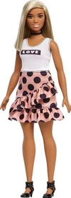 Mattel Barbie - Fashionistas im Polka Dot Kleid Curvy