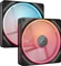 Corsair iCUE LINK LX140-R RGB Dual Pack, schwarz, LED-Steuerung, 140mm, 2er-Pack Vorschaubild