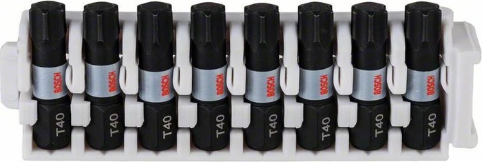 Bosch Professional Impact Control Power Torx Bit 1/4", T40x25mm, 8 Stück