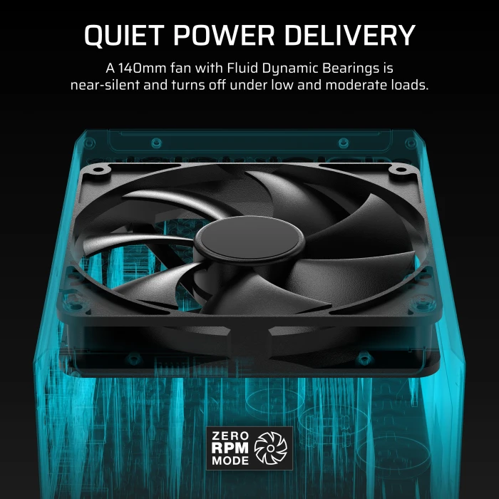 Corsair HXi SHIFT Series HX1000i SHIFT 1000W, ATX 3.1