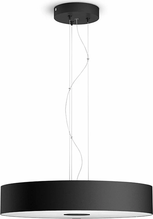 Philips Hue White Ambiance Fair Pendelleuchte schwarz