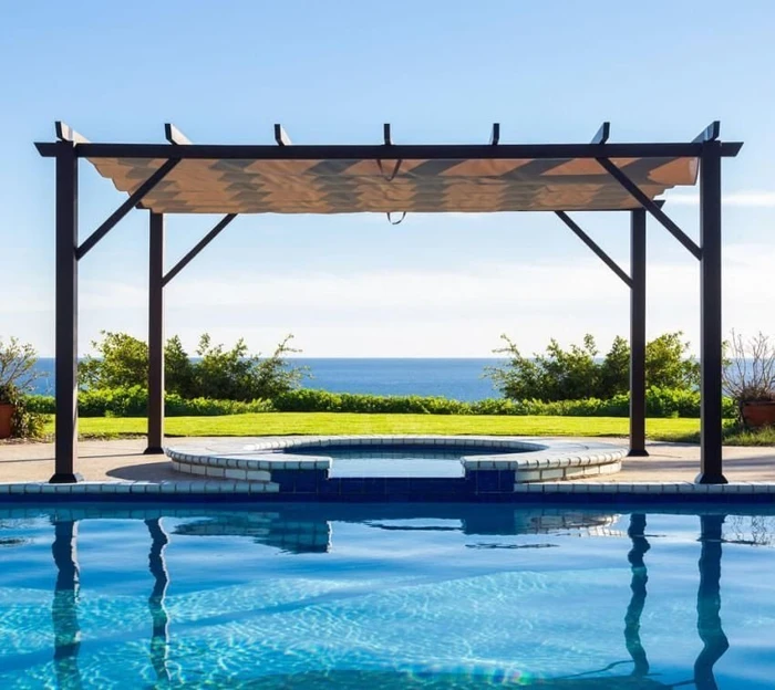 Paragon Florence Pergola 505x350x235cm braun